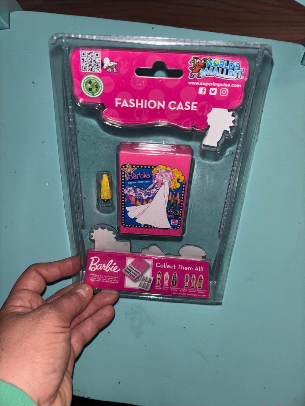 World’s smallest Barbie fashion case. New in box